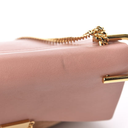 Chloe Suede Smooth Calfskin Drew Shoulder Bag Misty Rose 9 of 12