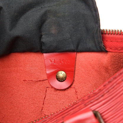 Louis Vuitton Epi Speedy 25 Castillan Red 6 of 16