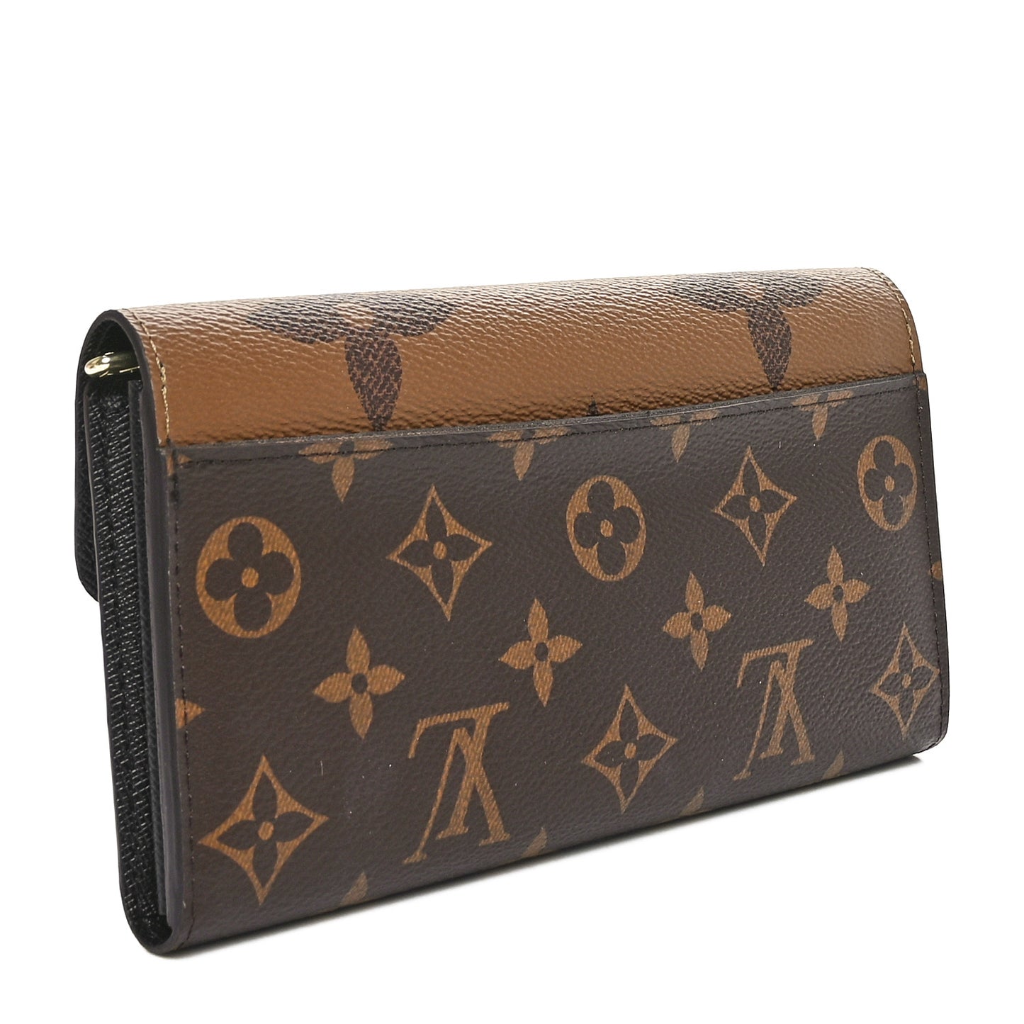 Reverse Monogram Giant Sarah Wallet