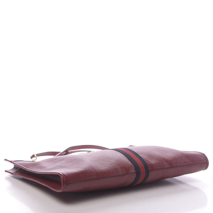 Gucci Calfskin Large Rajah Chain Tote Romantic Cherry 4 of 10