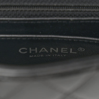 Chanel Patent Calfskin Quilted Mini Rectangular Flap Black 6 of 9