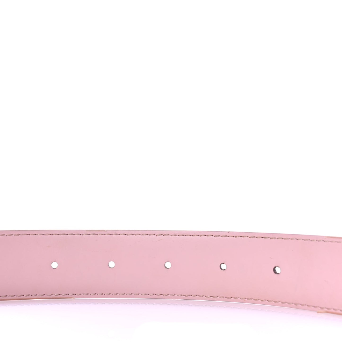 Damier Azur 30mm LV Initiales Reversible Belt 80 32 Pink