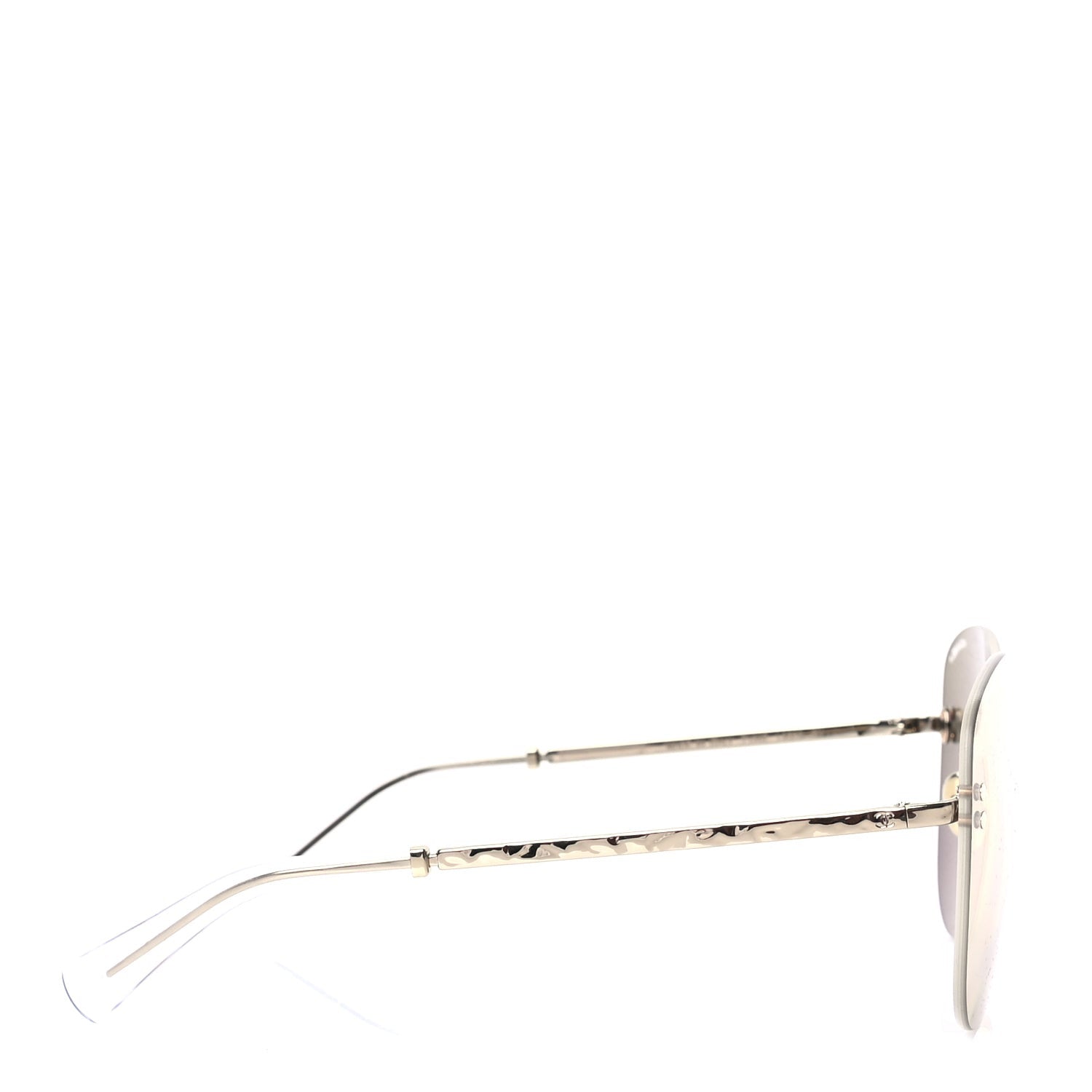 Chanel Metal Mirrored Sunglasses 71307 Gold 3 of 7