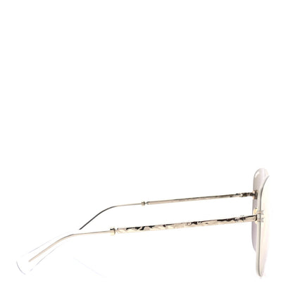 Chanel Metal Mirrored Sunglasses 71307 Gold 3 of 7