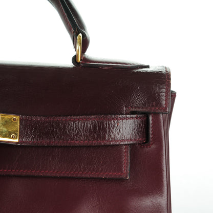 Hermes Box Kelly Retourne 28 Rouge H 23 of 29