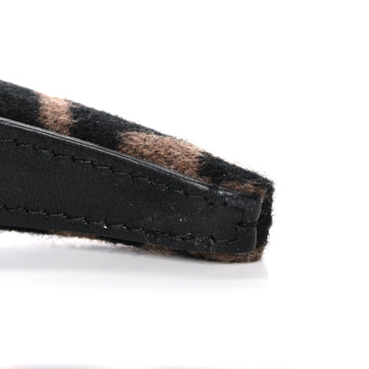 Fendi Wool Cashmere FF Logo Headband Tobacco 4 of 7