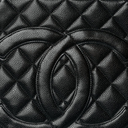 Chanel Caviar Quilted Medallion Tote Black 8 of 11
