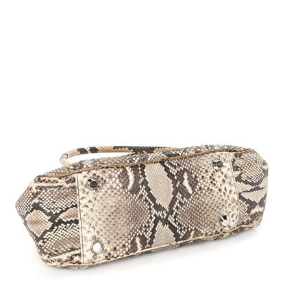 Christian Dior Snakeskin Saint Germain Bag Beige 3 of 8