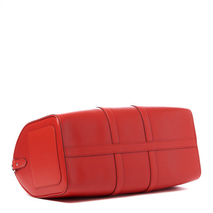 Louis Vuitton X SUPREME Epi Keepall Bandouliere 45 Red 3 of 13