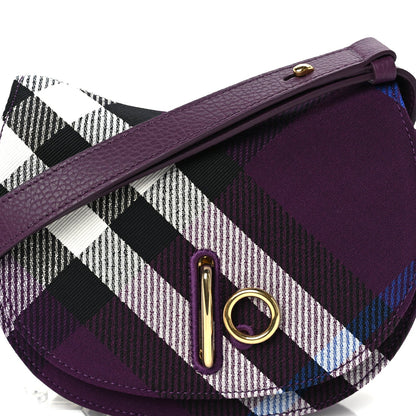 Burberry Jacquard Check Mini Rocking Horse Crossbody  Pansy 6 of 8