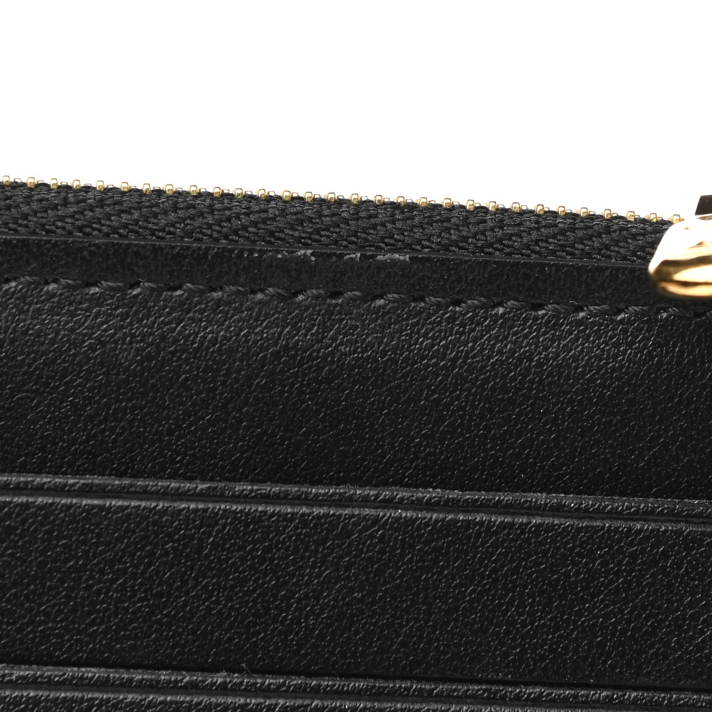 Monogram Slim Purse Black