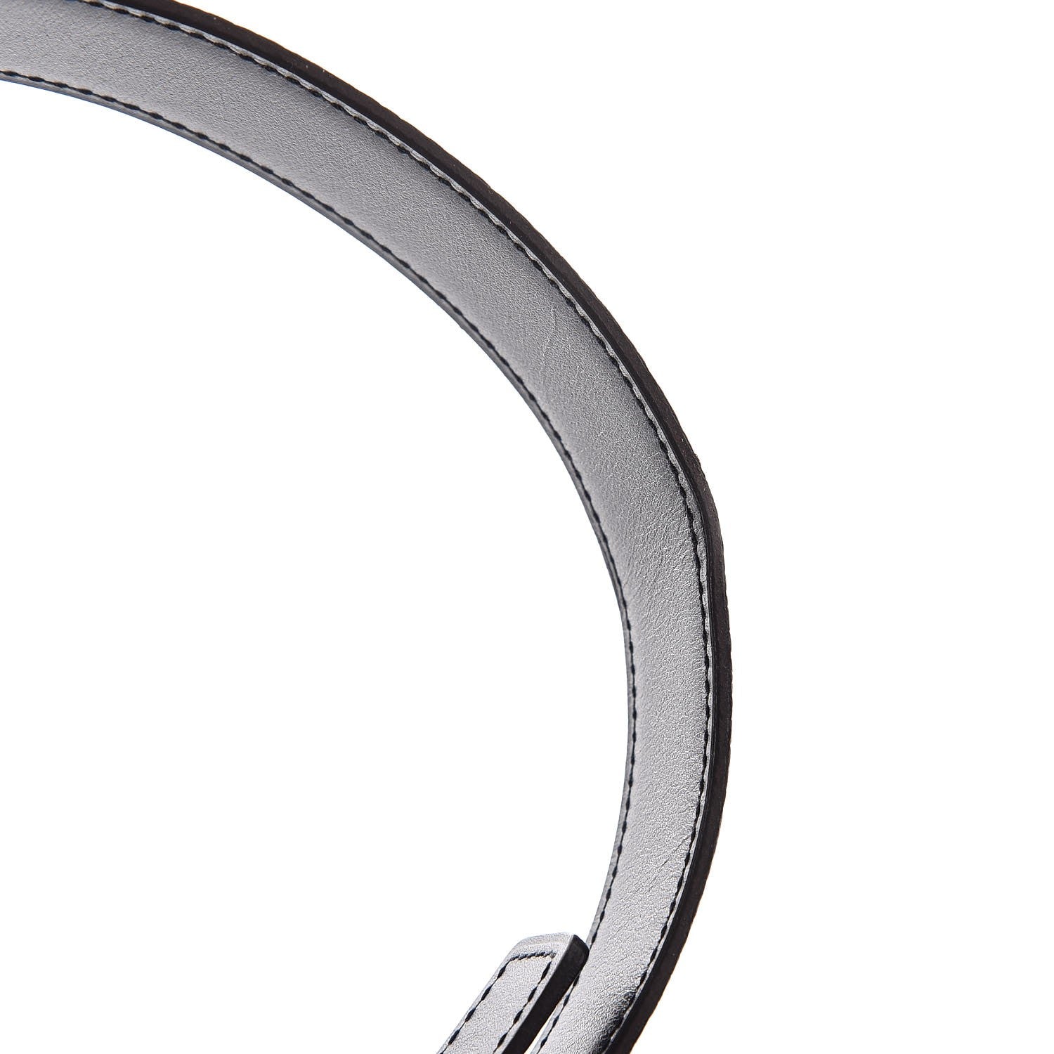 Hermes Box Togo 32mm Belt Strap 85 Black Gold 3 of 6