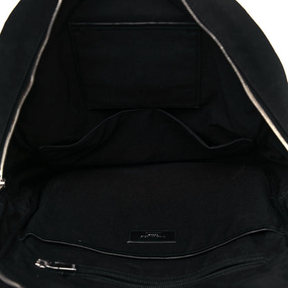 Saint Laurent Canvas City Laptop Backpack Black 5 of 10