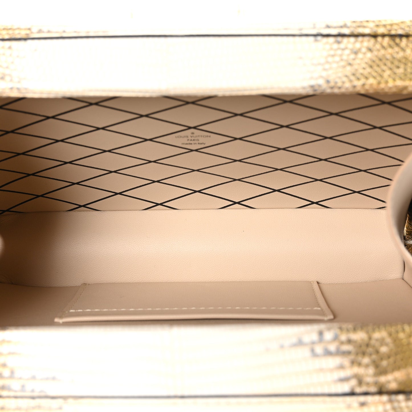 Lizard Petite Malle Vegetal Luxe