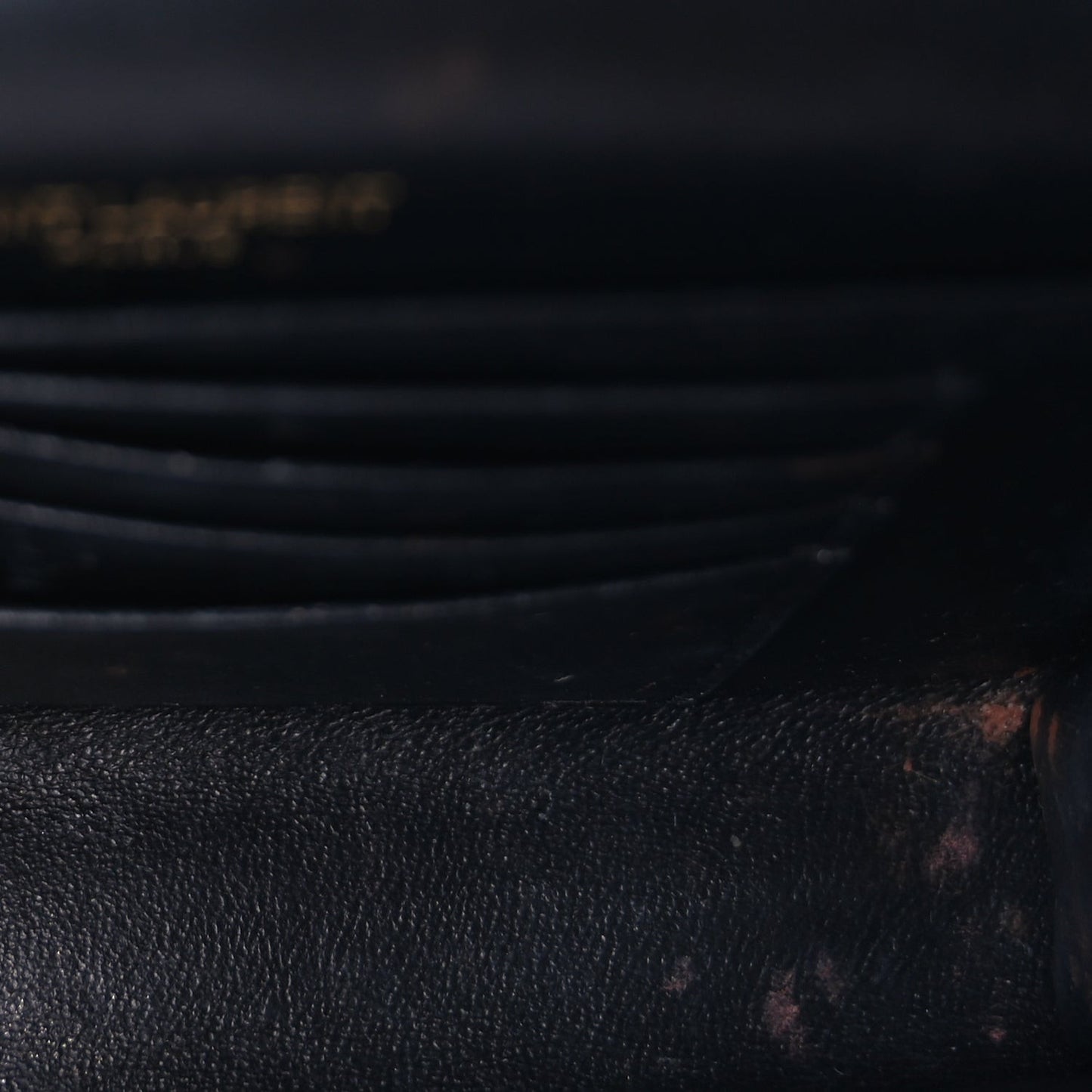 Smooth Calfskin Monogram Kate Belt Bag  Black