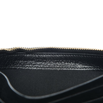 Balenciaga Agneau Giant 12 Gold Hardware Money Wallet Black 7 of 7