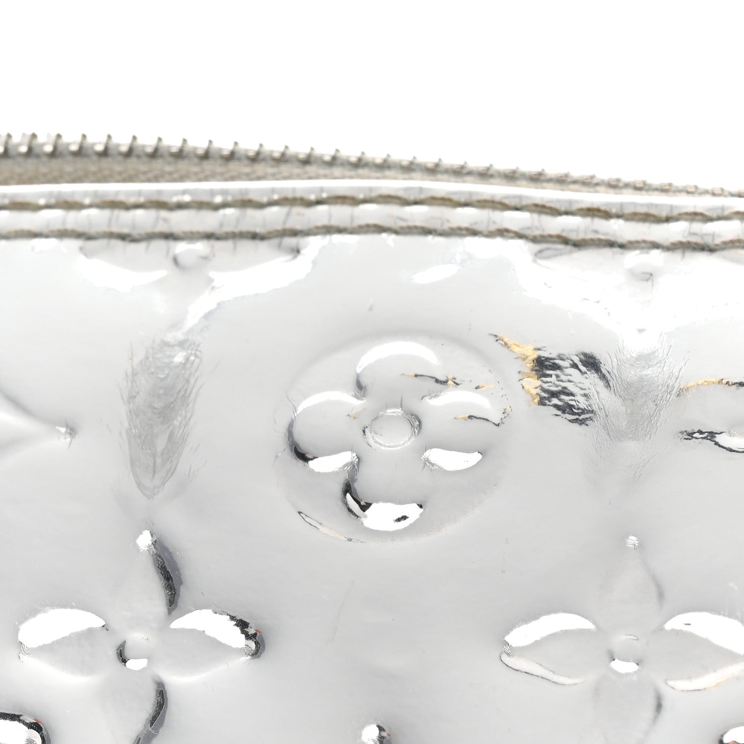 Louis Vuitton Monogram Miroir Speedy 30 Silver 13 of 14