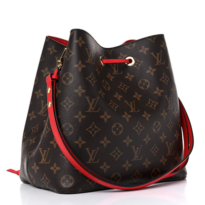 Louis Vuitton Monogram Neonoe MM Coquelicot 4 of 9