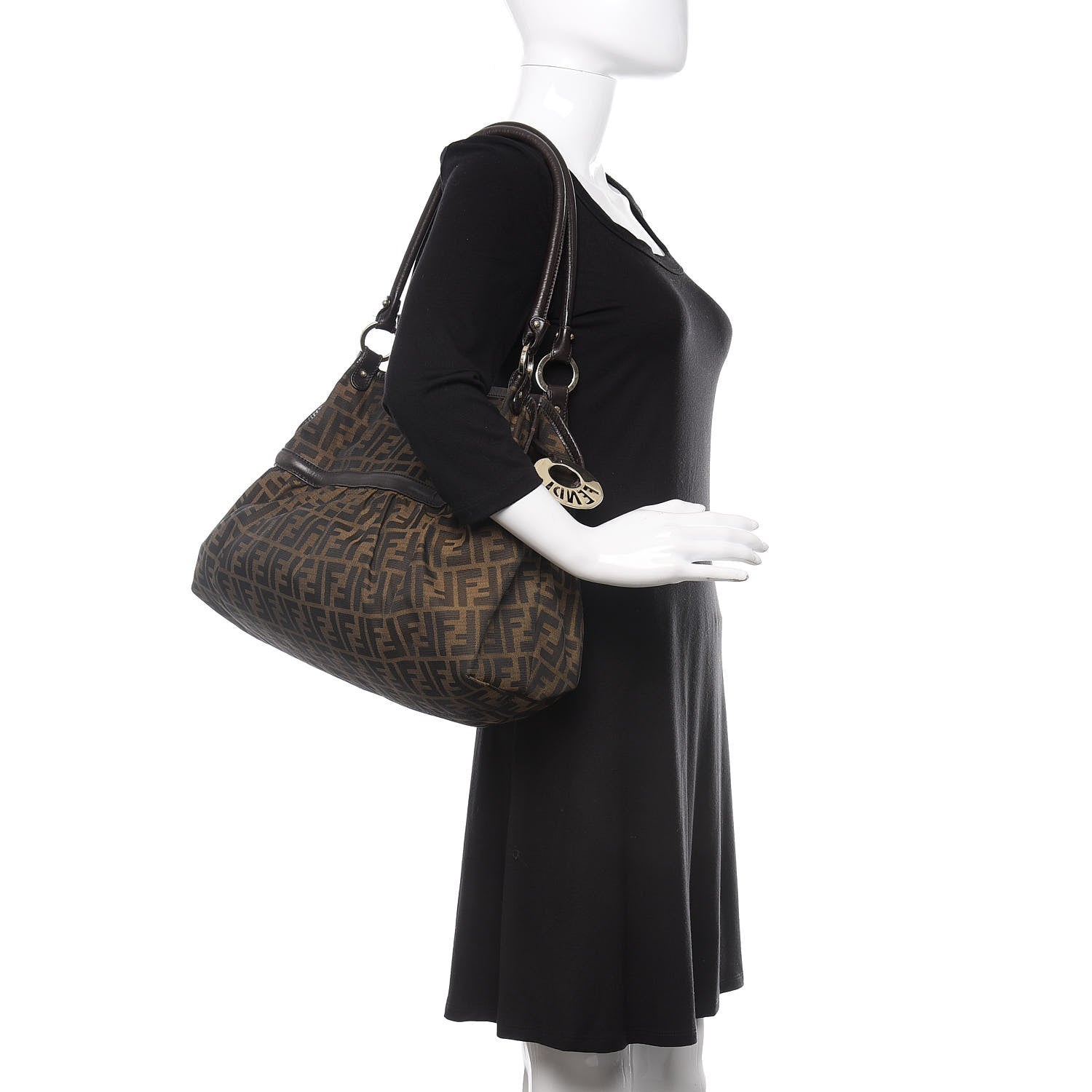 Fendi Zucca Large Chef Tote Tobacco 2 of 9