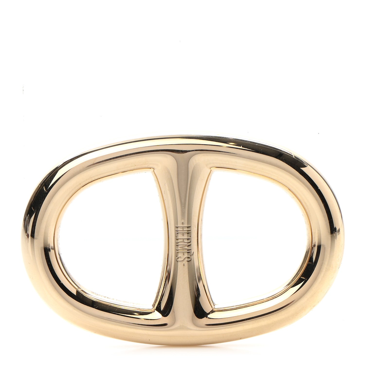 Hermes Permabrass Chaine D'Ancre Scarf Ring 1 of 3