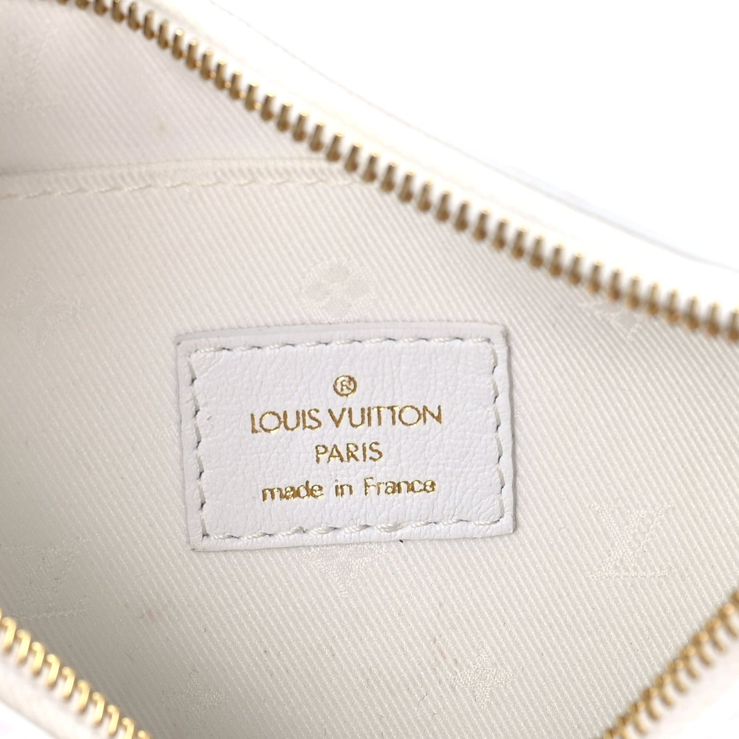 Calfskin Bubblegram Over The Moon White