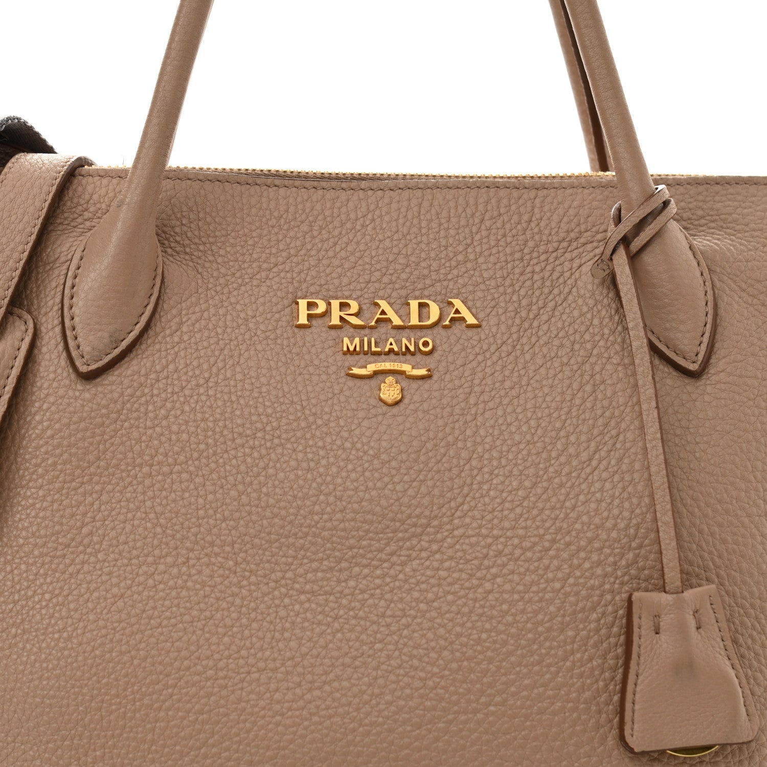 Prada Vitello Daino Shopping Tote Cammeo 9 of 14