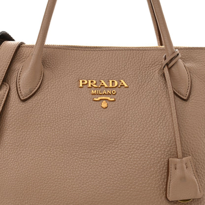 Prada Vitello Daino Shopping Tote Cammeo 9 of 14