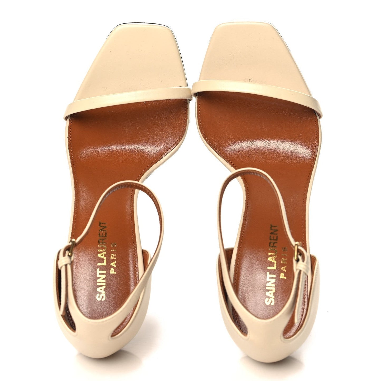 Calfskin 110 Opyum Sandals 37 Real Beige