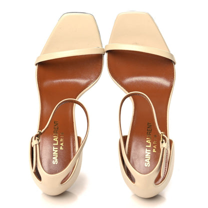 Saint Laurent Calfskin 110 Opyum Sandals 37 Real Beige 2 of 7