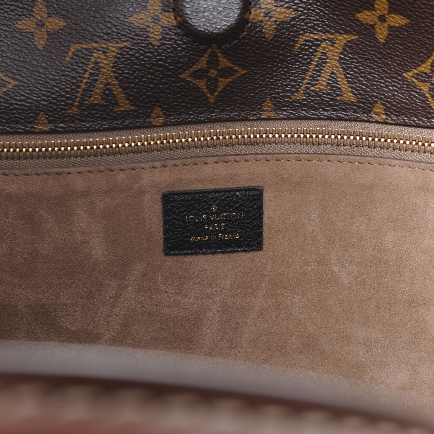 Monogram Tote W PM Black