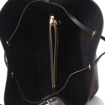 Louis Vuitton Monogram Neonoe MM Black 4 of 4