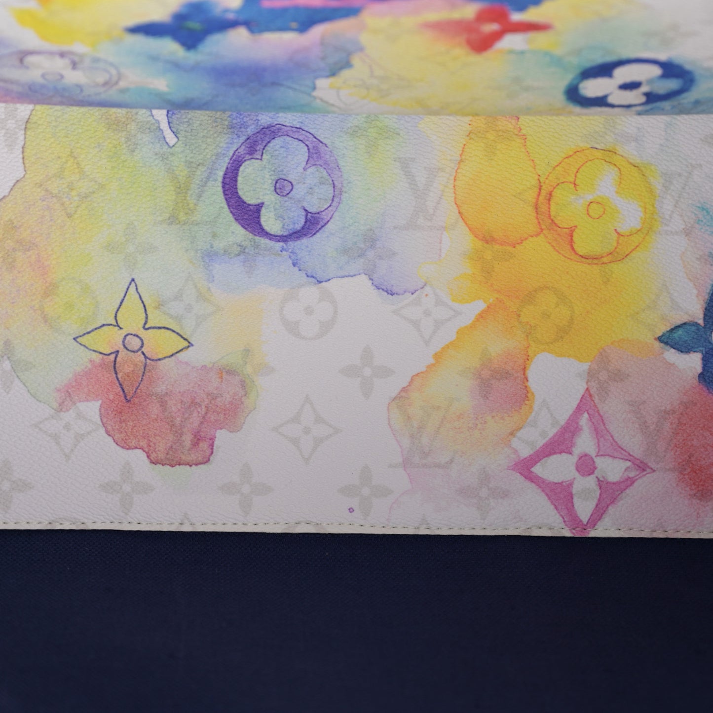 Monogram Watercolor New Tote GM Multicolor