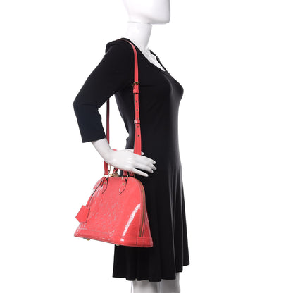 Louis Vuitton Vernis Alma PM Rose Litchi 2 of 10