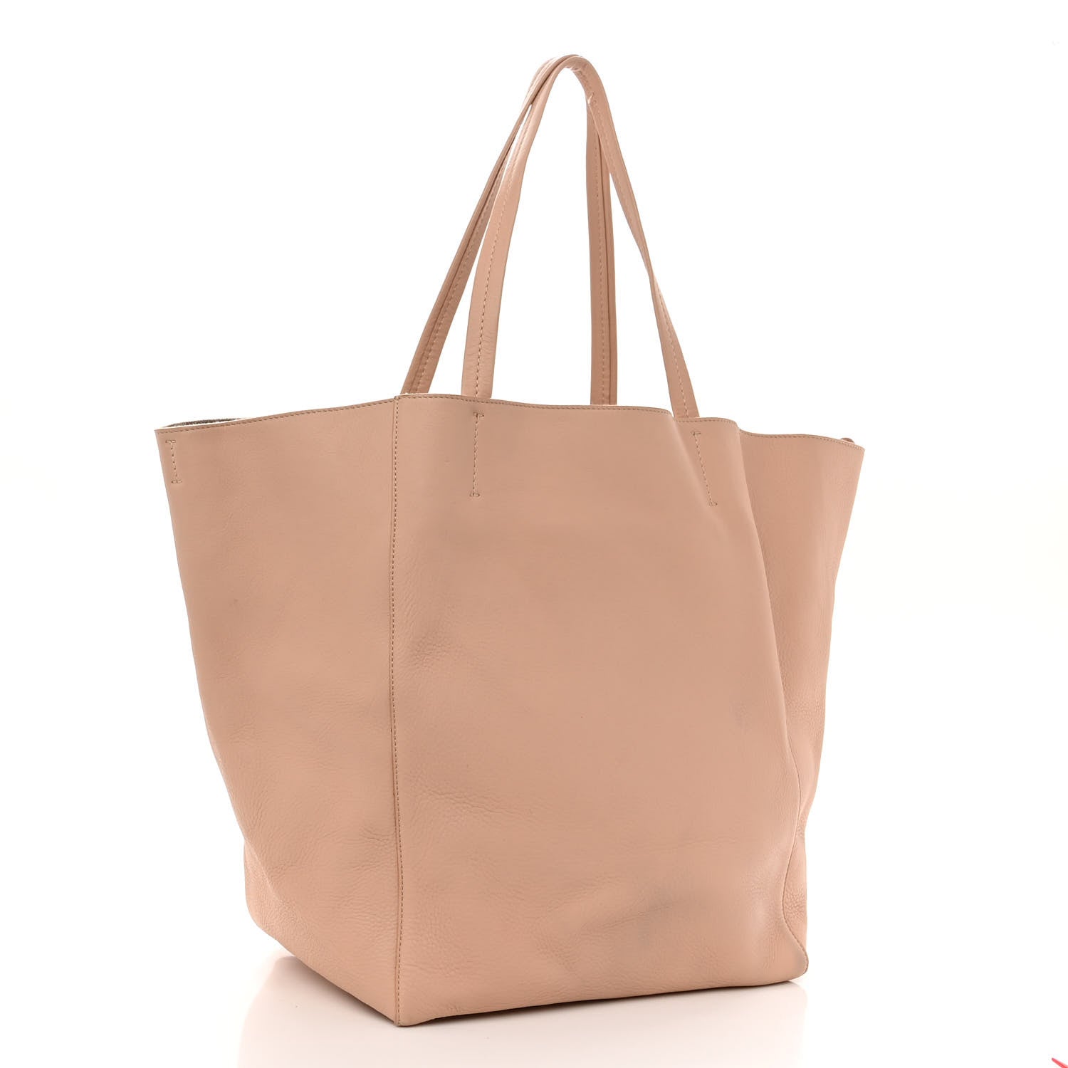 Celine Soft Grained Calfskin Medium Horizontal Cabas Phantom Light Blush 3 of 12