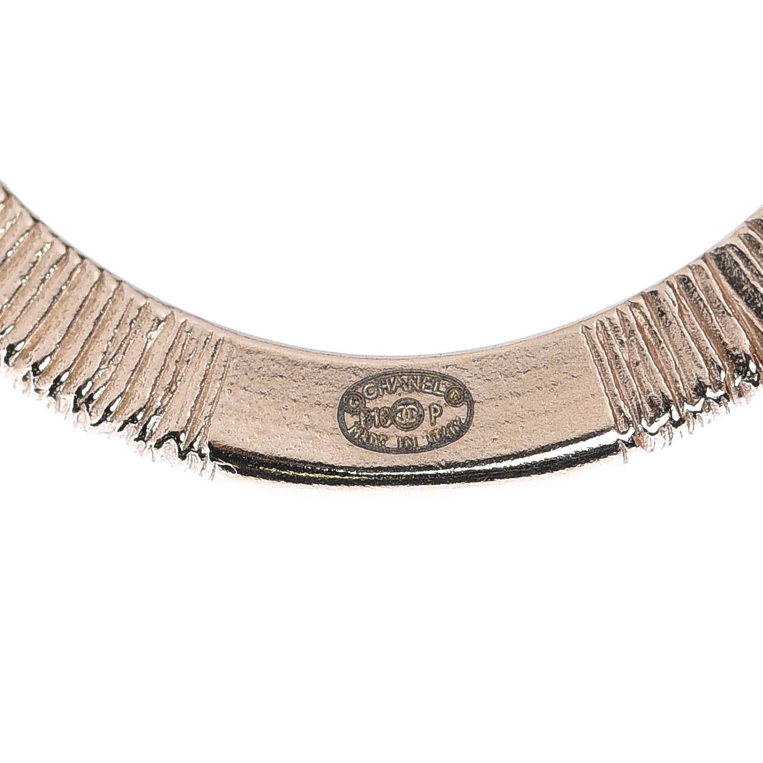 Chanel Logo Stackable Ring Set 6 Gold 3 of 3