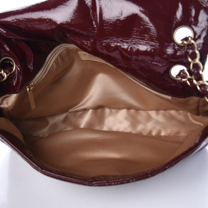 Chanel Vinyl Medium Rock and Chain Flap Bordeaux 6 of 9