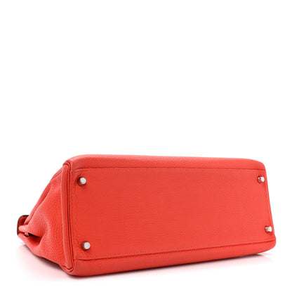 Hermes Taurillon Clemence Kelly Retourne 35 Capucine 4 of 15