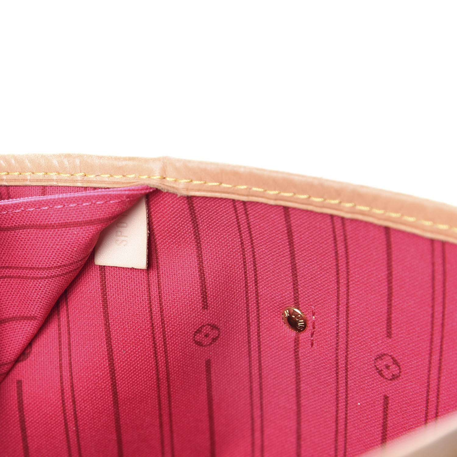 Louis Vuitton Monogram My LV Heritage Neverfull GM Fuchsia White 7 of 10