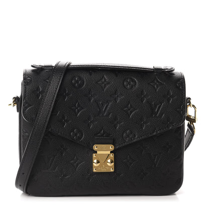 Louis Vuitton Empreinte Pochette Metis Black 1 of 9