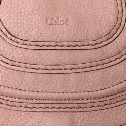 Chloe Calfskin Medium Marcie Round Zip Crossbody Blush Nude 21 of 24
