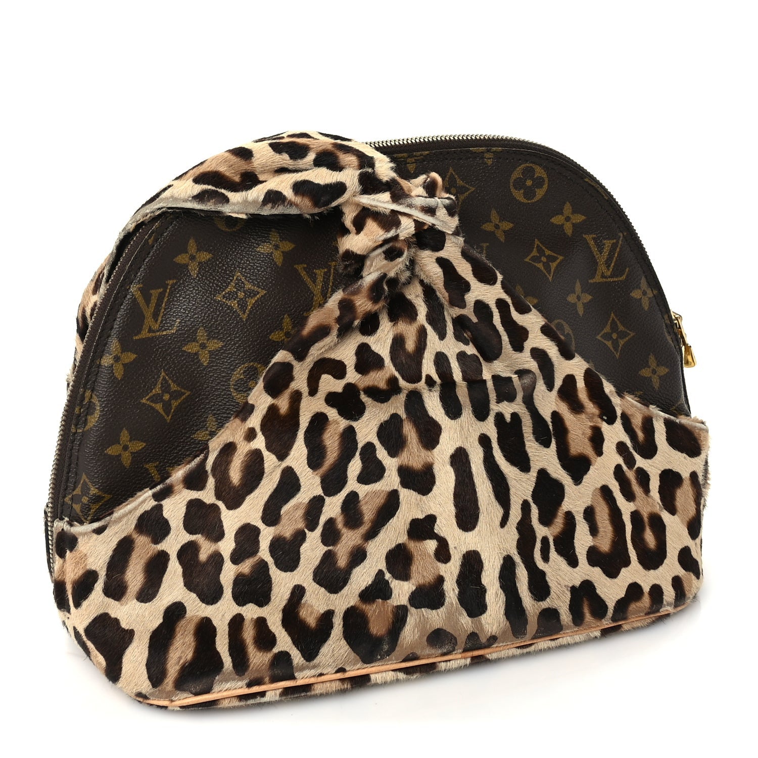 Louis Vuitton Monogram Azzedine Alaia Leopard Alma 2 of 8