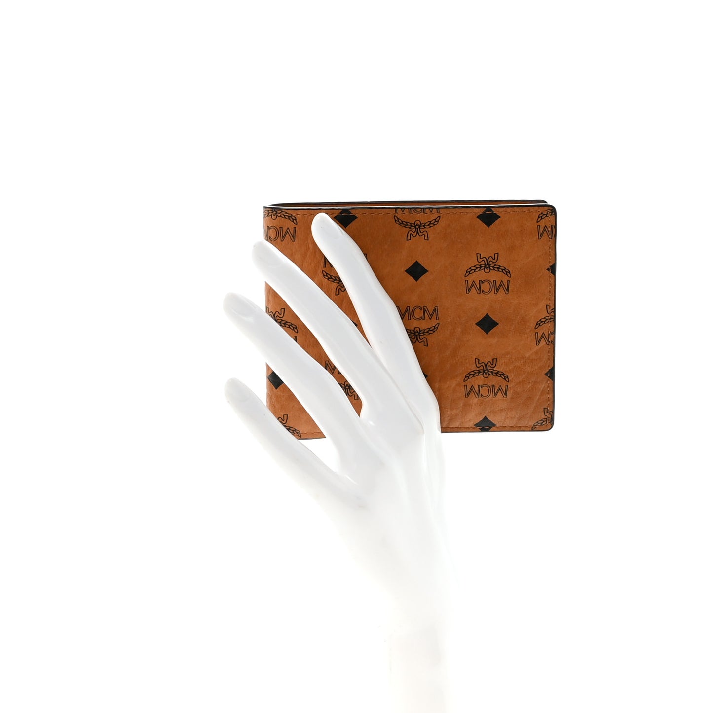 Visetos Small Flap Wallet Cognac