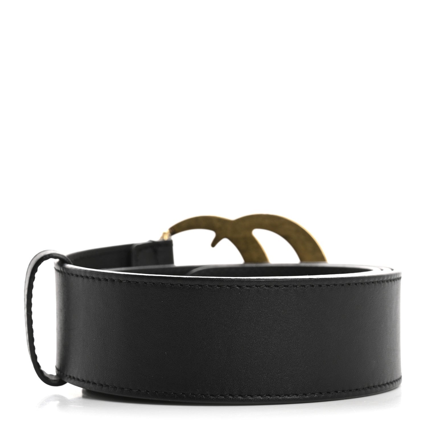 Gucci Calfskin Double G 40mm Belt 85 34 Black 2 of 7
