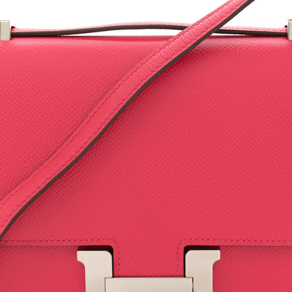 Hermes Epsom Constance 18 Rose Extreme 8 of 12