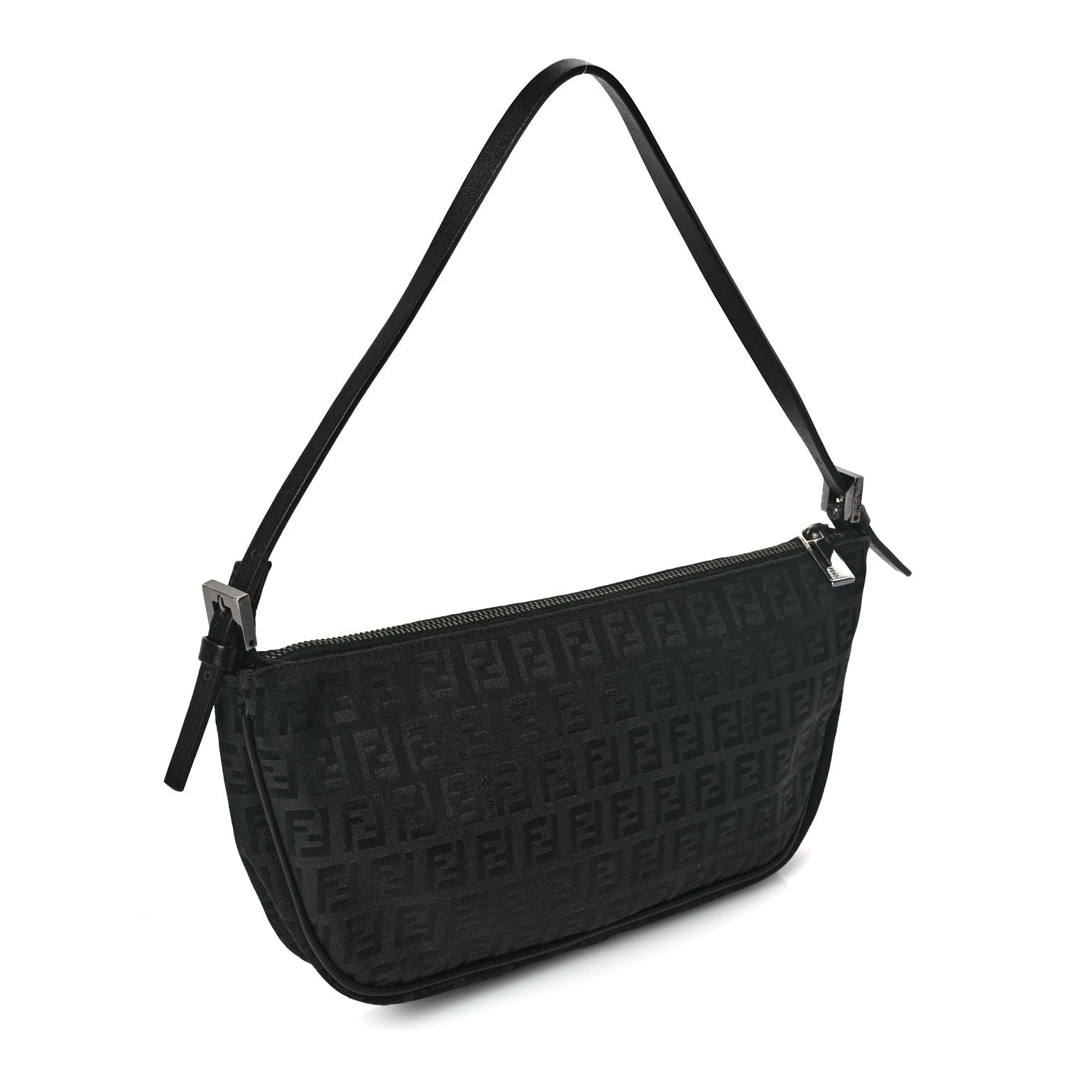 Fendi Zucchino Pochette Black 2 of 8