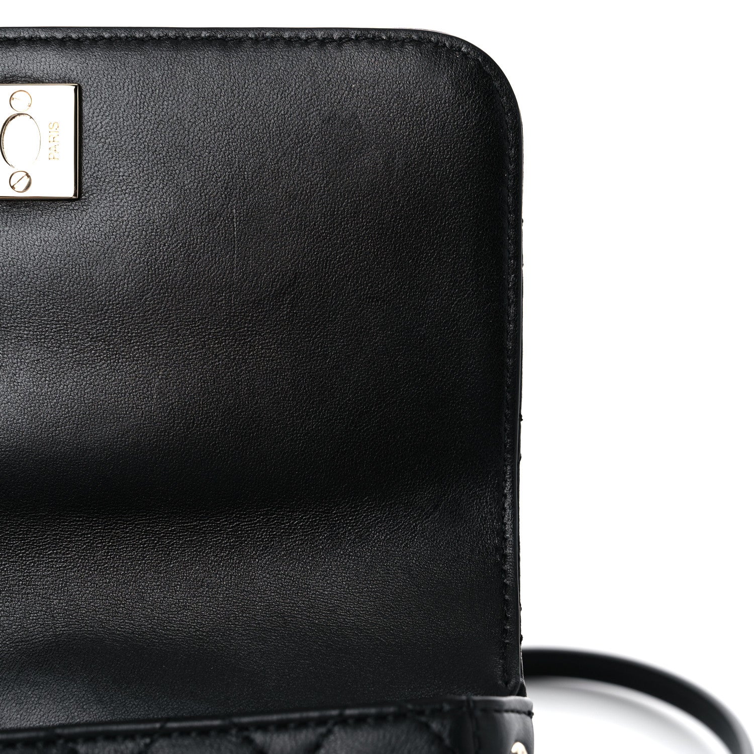 Chanel Lambskin Quilted Side Packs Black 11 of 14