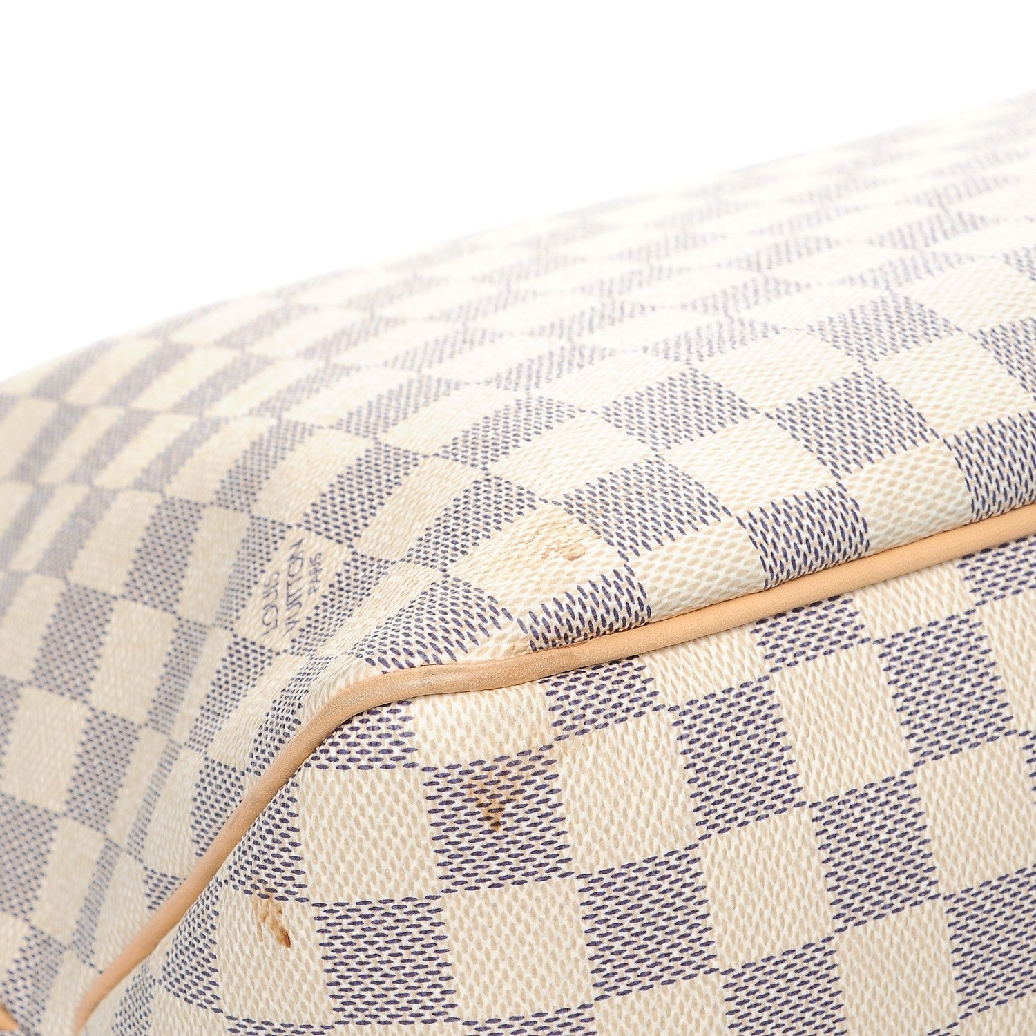 Louis Vuitton Damier Azur Delightful MM Rose Ballerine 9 of 9