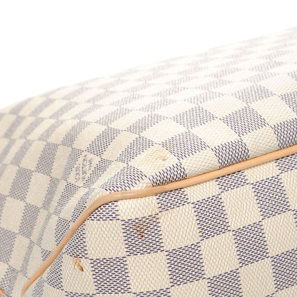 Louis Vuitton Damier Azur Delightful MM Rose Ballerine 9 of 9