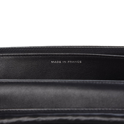 Chanel Caviar Timeless CC Wallet On Chain WOC Black 7 of 9