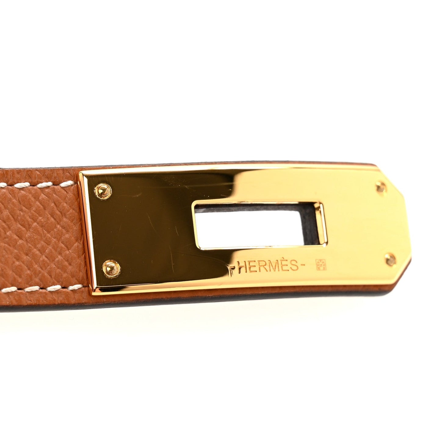 Epsom Kelly Belt Gold
